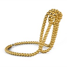 와인잔랙 창의적인 진주 거치대 와인, 골드펄 목걸이, 1개