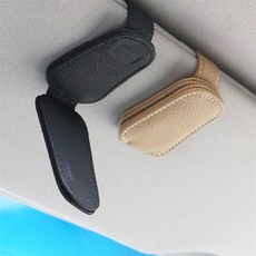 봄다미추천 차량용 선글라스 거치대 썬글라스클립, 레드