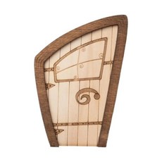 나무 요정 문 미니어처 풍경 정원 마당 장식 장식용, 2. 01