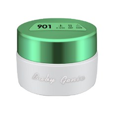 BabyGenie 美甲罐裝色膠綠色系 (9系列)，顯白持久DIY美甲凝膠, 903-藍綠, 4g, 1個