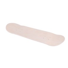 메이플 블랭크 더블 오목 스케이트보드 천연 스케이트 데크 보드 스케이트보드 데크 우드 메이플 8 인치 8 층, 1개, 1) Wood 색상