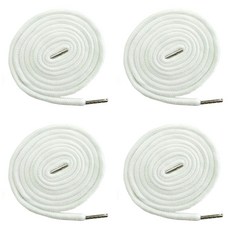 (4개세트) 140cm 원형 후드끈 바지끈 후드티 끈 츄리닝 허리끈 철팁 스트링 35색상, 화이트(4개), 1개