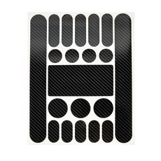차량 오토바이 스크래치 커버업 6D 카본 데칼 스티커 세트, 1세트, TYPE B