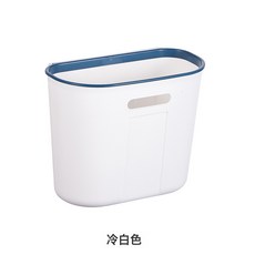 懶角落廚房垃圾桶壁掛式家用櫥櫃門掛式廚餘垃圾收納桶壓圈垃圾簍, 1個, 如圖