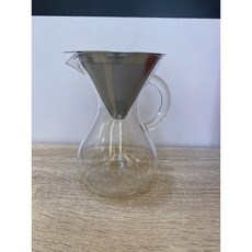 愛洛奇JUNIOR不鏽鋼濾泡壺組1-4人份手沖咖啡濾杯，輕鬆享受咖啡時光, 1個