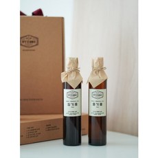 방앗간새벼리 수입산 저온압착 참기름 들기름 300ml 2구 세트 수입산) 참기름+들기름(300ml) 2병, 1세트