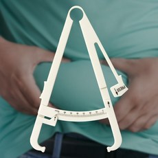 이샵 뱃살 체지방 측정기 체지방캘리퍼 복부 뱃살측정 자, 1개