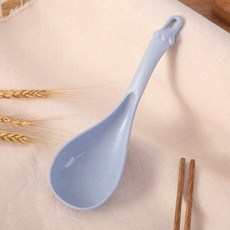 長柄湯勺 飯勺, 1個, 藍色一個裝