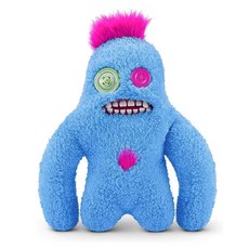 ZURU Fugglers Hairy Fuggs - 재미있는 어글리 몬스터 플러시 22.9cm(9인치) (사스쿠우시) 426907, Sasquoosh - Screech
