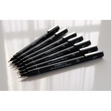 【文具通】UNI 三菱 pin 200 代用針筆 針筆 水溶性顏料 A1140099, 1個, pin04 0.4 藍色