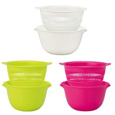 台灣現貨Coppo蔬果濾水盆組 日本製 洗桶 濾盆 瀝水籃 洗菜籃 沙拉籃 蔬果籃 防髒污【SV4039】BO雜貨, 1個, 白