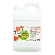 夢娜麗莎MONSA 陽光柚香無患子濃縮洗碗精 4000g - 超強去油不傷手, 1個, 4L