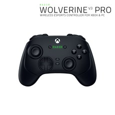 레이저코리아 울버린 V3 Pro 블랙 무선 컨트롤러 (썸스틱 사은품 증정), 1개