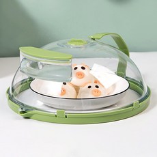 덮개 주입형 찜기 전자렌지 주입식 그릇 물주입 뚜껑, 1단계 물주입형+배수, 1개, 1cm