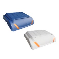 화물차 포터2 PL선반 리무진캐리어 갑바다이 일체형 루프박스, 1개, 백색