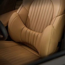 아임반 차량용 리본 허리쿠션 3세대, 어스브라운, 1개