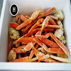 랩쿡 노르웨이 대게 스노우크랩 H사이즈 2kg, 1개
