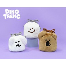 DINO TAENG C款-Marsh 毛絨束口袋, Quokka, 1個