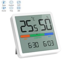 온도 게이지 미니 디지털 온도계 습도계 실내 습도 측정기 센서 날씨, 1. 1PCS, 1개