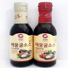 굴소스 요리양념, 청정원 고소한해물굴소스250g