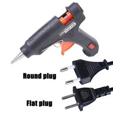 빠른 가열 20W 핫 홈 DIY 다목적 전기 가정용 스틱 글루 데코용 공예 글루건 산업용, Bla, 옵션 1