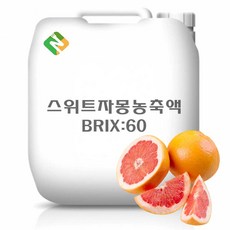 스위트자몽농축액 60Brix 200g 샘플, 1개