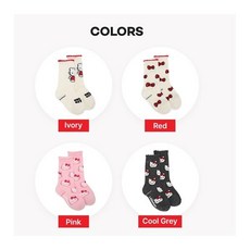 [AK플라자] [래핑차일드] 헬로키티 롱레귤러 삭스 택1