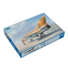 Trumpeter 1:48 러시아 MIG-21MF 전투기 프라모델, 1개