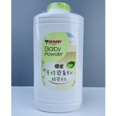 優生 涼性爽身粉 綠茶香氛 300g, 1個