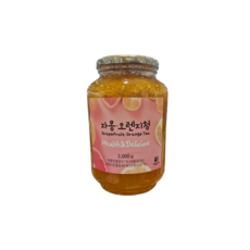 씨밀레 자몽오렌지청 2kg, 1개입, 1개, 2000g