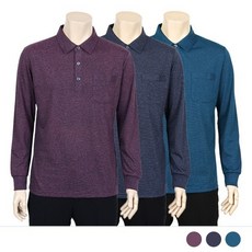 카라넥 긴팔 티셔츠 여성용 패션의류