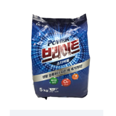 브라이트 파워 소다버블 분말세제 리필, 5kg, 3개