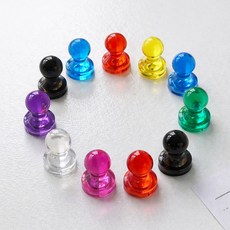 비바체스 초강력 체스형 고리후크 자석 10p, 색상랜덤