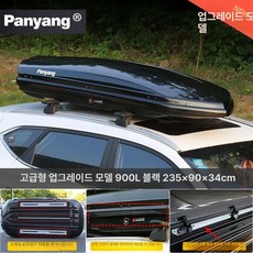 승용차 대용량 루프박스 지붕 초박형 세단 십자 루프탑 수하물, 1개, 디럭스 업그레이드 900L 더블 A