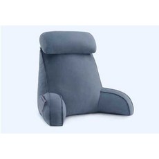 대형 패브릭 헤드보드 쿠션 침대 베개 목 지지 쿠션 장식용 베개 기숙사 학생용 심플 소파 허리 지지 베개, 8. 블루 80x40x60cm 라지