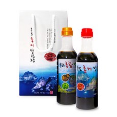 鬱陵島紅雪蟹醬油+紅蛤醬油組合, 1.04kg, 1組