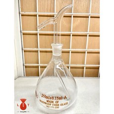 L T 玻璃噴霧器 實驗器材, 1個, 250ml, 透明