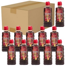 미담채 캡사이신 매운맛소스550g 12개 1박스, 550g