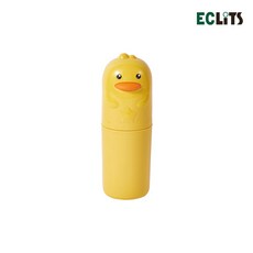 1+1 에클리츠 휴대용 병아리 칫솔통 어린이집 유치원 학교 관공서 공공기관
