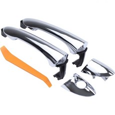 앱리언파 프론트 운전석 및 조수석 외부 도어 핸들 크롬 현대 소나타 20112015 3087274