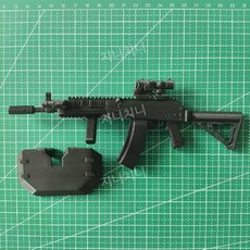 1/5 스케일 타르코프 배틀 서바이벌 게임 총기 조립 모형 플라스틱 소총, 새로운 RPK16 장난감 모델(추가 액세서리)