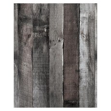 Yun-aeon 천연 나무-시나몬 우드 콘택트 페이퍼 필 앤 스틱 벽지 44.9 x 504.8cm(17.3 x 200인치) 자체 접착 탈착식 빈티지 인조 나무 벽 종이 판자 선, 천연 나무 벽지, 천연 목재-다크 그레이