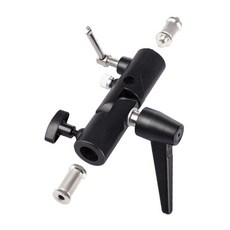 스트로보 연결 브라켓 스피곳 각도 조절 마운트 조명 우산 엄브렐라, DM_ 본상품선택, 1개