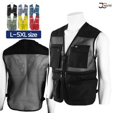 [제이씨월드] JC 인기만점 조끼 _ 가성비 좋은 기본 데일리 베스트 등산조끼 작업복조끼