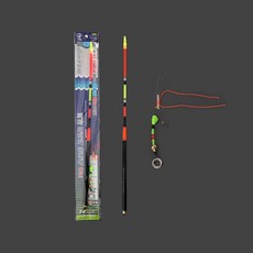 국산 고휘도 멀티 막대찌 완성채비세트 찌낚시 감성돔, 1개, 1.0호