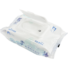 純水濕巾 柔潤型 90抽 嬰兒寶寶適用 無酒精加厚濕紙巾, 1個, 柔潤純水濕巾90抽