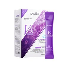 SADOER V34 美白漱口水, 1個, ，購買即默認免責聲明且承擔責任]