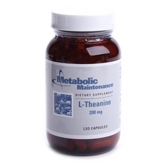 METABOLIC MAINTENANCE L-茶胺酸 200毫克 膠囊, 120入, 1個, 120錠