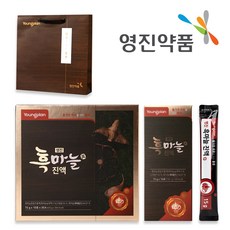 영진약품 흑마늘 진액 스틱 10p + 쇼핑백, 3개, 150g