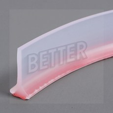 T자형 실리콘 물막이(높이 3cm) (투명) 씽크대물펜스